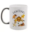 Чашка с цветной ручкой The Lion King set Серебро фото
