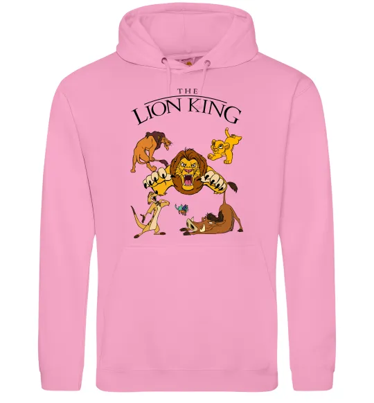 Чоловіча толстовка (худі) The Lion King set Рожевий фото