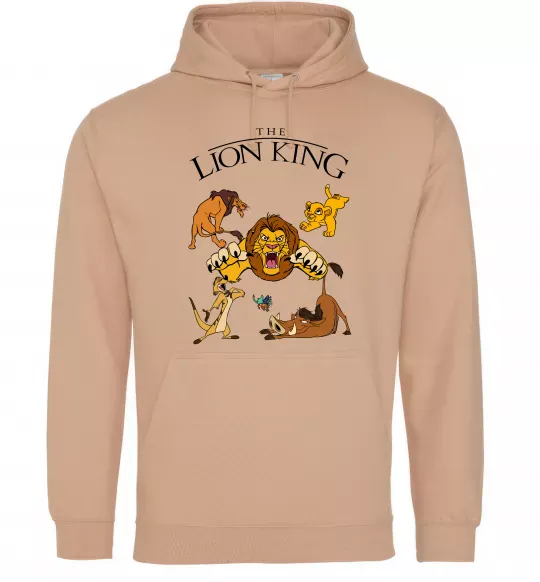 Мужская толстовка (худи) The Lion King set Песочный фото