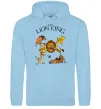 Чоловіча толстовка (худі) The Lion King set Блакитний фото