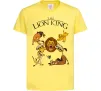 Дитяча футболка The Lion King set Лимонний фото