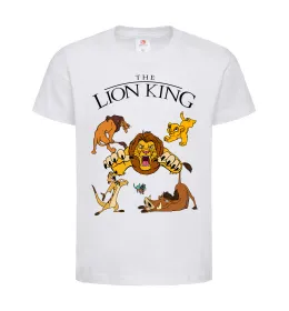 Детская футболка The Lion King set Белый фото