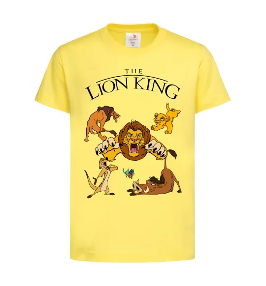 Детская футболка The Lion King set Лимонный фото