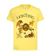 Детская футболка The Lion King set Лимонный фото
