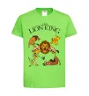 Детская футболка The Lion King set Лаймовый фото