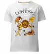 Мужская премиум футболка The Lion King set Белый фото