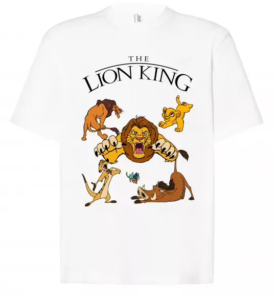 Футболка Оверсайз The Lion King set Білий фото