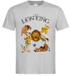 Чоловіча футболка The Lion King set Сірий фото
