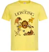 Чоловіча футболка The Lion King set Лимонний фото