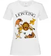 Жіноча футболка The Lion King set Білий фото