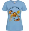 Жіноча футболка The Lion King set Блакитний фото