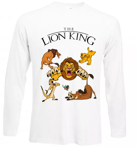 Лонгслів The Lion King set Білий фото
