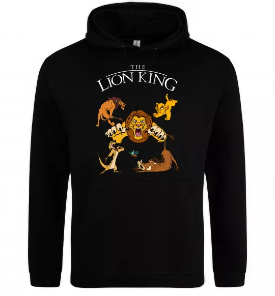 Жіноча толстовка (худі) The Lion King set Чорний фото