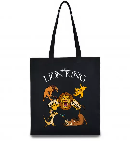 Еко-сумка The Lion King set Чорний фото