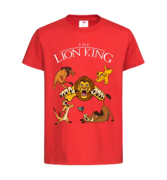 Детская футболка The Lion King set Красный фото