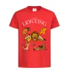 Детская футболка The Lion King set Красный фото
