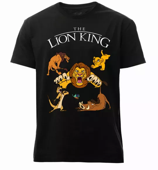 Мужская премиум футболка The Lion King set Черный фото