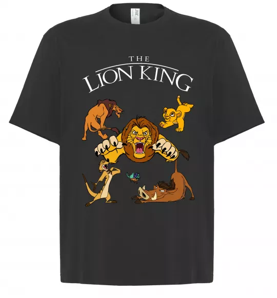 Футболка Оверсайз The Lion King set Чорний фото