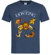 Чоловіча футболка The Lion King set Темно-синій фото