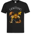 Чоловіча футболка The Lion King set Чорний фото