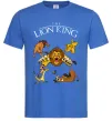 Чоловіча футболка The Lion King set Яскраво-синій фото