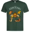 Чоловіча футболка The Lion King set Темно-зелений фото
