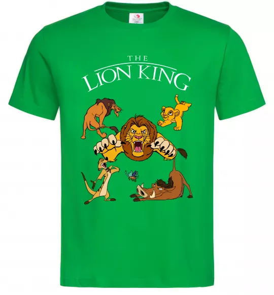 Чоловіча футболка The Lion King set Зелений фото