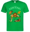 Чоловіча футболка The Lion King set Зелений фото