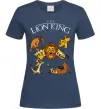 Жіноча футболка The Lion King set Темно-синій фото
