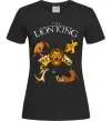 Жіноча футболка The Lion King set Чорний фото