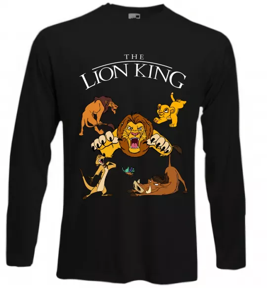 Лонгслів The Lion King set Чорний фото