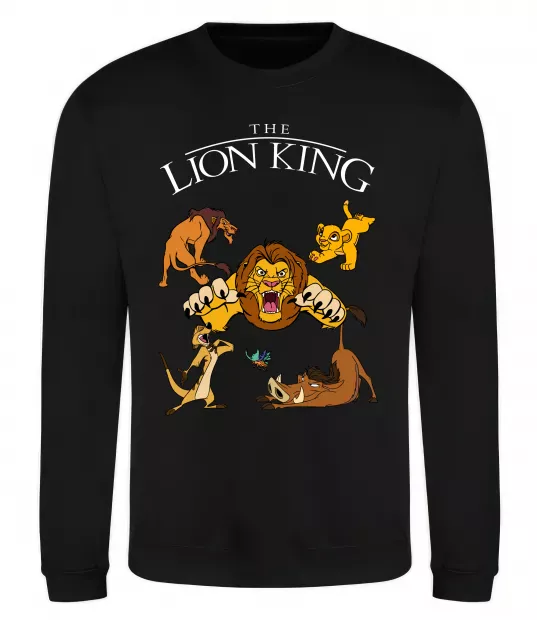 Свитшот The Lion King set Черный фото