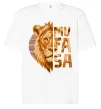 Футболка Оверсайз Lion King Mufasa Белый фото