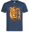 Мужская футболка Lion King Mufasa Темно-синий фото