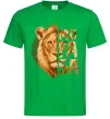 Мужская футболка Lion King Mufasa Зеленый фото