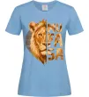 Женская футболка Lion King Mufasa Голубой фото