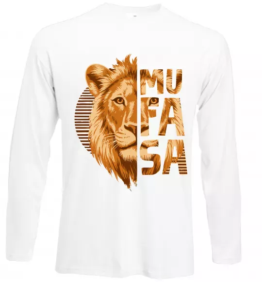 Лонгслив Lion King Mufasa Белый фото