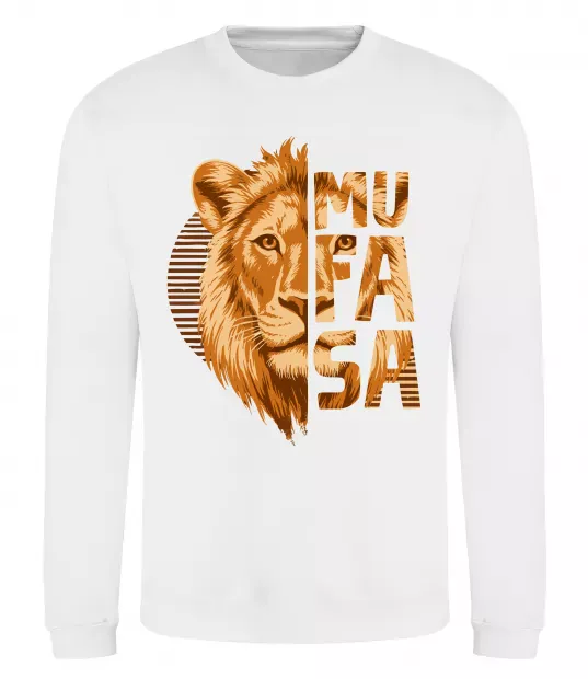 Свитшот Lion King Mufasa Белый фото