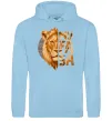 Чоловіча толстовка (худі) Lion King Mufasa Блакитний фото