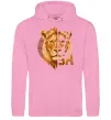 Женская толстовка (худи) Lion King Mufasa Розовый фото