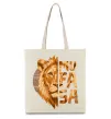 Эко-сумка Lion King Mufasa Бежевый фото