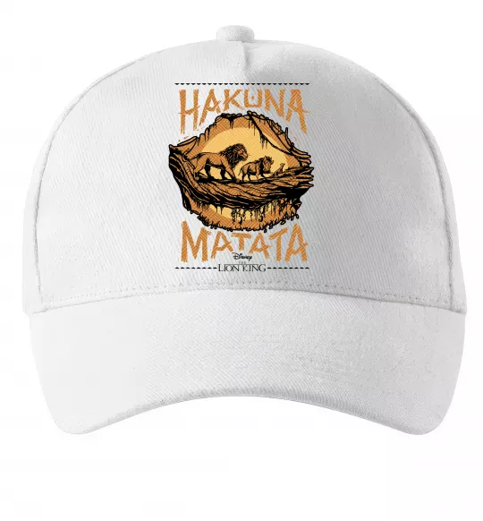 Кепка Hakuna Matata The Lion King Белый фото