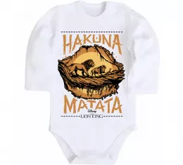 Детский боди Hakuna Matata The Lion King Белый фото