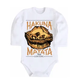 Детский боди Hakuna Matata The Lion King Белый фото