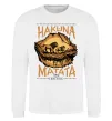 Свитшот Hakuna Matata The Lion King Белый фото