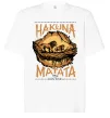 Футболка Оверсайз Hakuna Matata The Lion King Белый фото