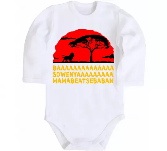 Дитячий бодік Ba Sowenyyyaa Білий фото