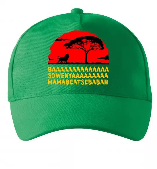 Кепка Ba Sowenyyyaa Зеленый фото