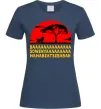 Женская футболка Ba Sowenyyyaa Темно-синий фото