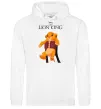 Женская толстовка (худи) Король Лев Сімба Белый фото